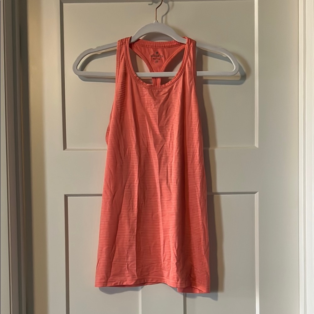 Athleta Coral Sleeveless Racerback Tank Top